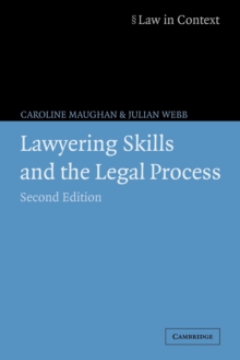 Lawyering Skills and the Legal Process