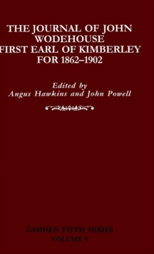 Journal of John Wodehouse First Earl of Kimberley, 1862-1902
