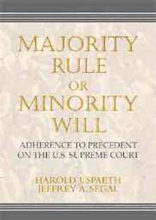 Image for Majority Rule or Minority Will