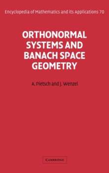 Orthonormal Systems and Banach Space Geometry