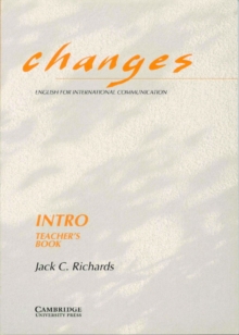 Image for Changes Intro Teacher's Book