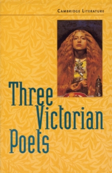 Image for Three Victorian poets