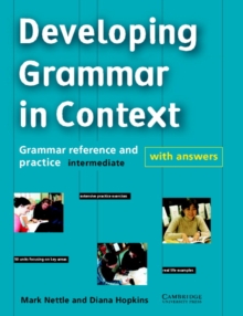 Image for Developing Grammar in Context Intermediate with Answers