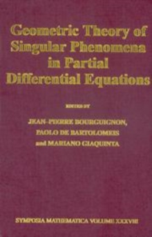 Geometric Theory of Singular Phenomena in Partial Differential Equations