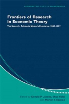 Image for Frontiers of Research in Economic Theory