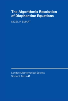 Algorithmic Resolution of Diophantine Equations