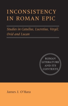 Image for Inconsistency in Roman Epic