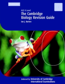 Image for The Cambridge Revision Guide: GCE O Level Biology