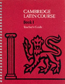 Image for Cambridge Latin Course Teacher's Guide 1 4th Edition