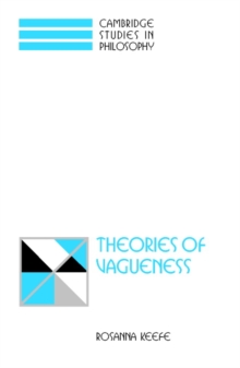 Theories of Vagueness