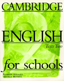 Image for Cambridge English for Schools Tests 2