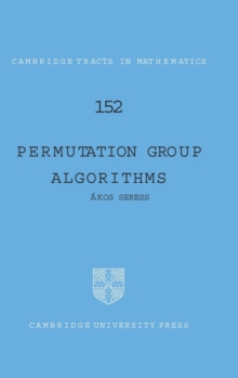 Image for Permutation group algorithms