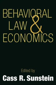 Image for Behavioral Law and Economics