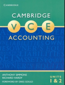 Cambridge VCE Accounting Units 1 and 2