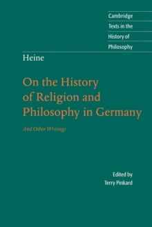 Image for Heine: 'On the History of Religion and Philosophy in Germany'