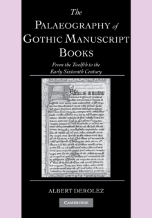 Palaeography of Gothic Manuscript Books
