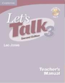 Image for Let's Talk Level 3 Teacher's Manual with Audio CD