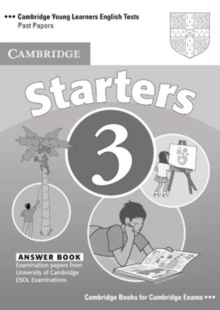 Image for Cambridge Young Learners English Tests Starters 3 Answer Booklet