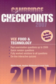 Image for Cambridge Checkpoints VCE Food and Technology 2007