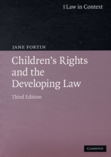Children's Rights and the Developing Law