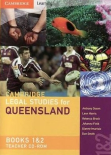 Image for Cambridge Legal Studies for Queensland Books 1 and 2 Teacher CD-ROM
