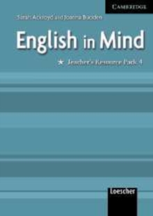 Image for English in Mind Level 4 Teacher's Resource Pack Italian Edition