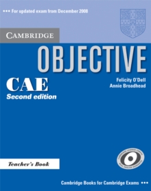 Image for Objective CAE: Teacher's book