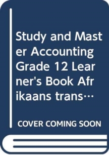 Image for Study and Master Accounting Grade 12 Learner's Book Afrikaans translation