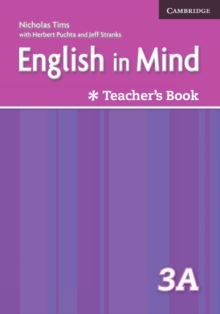 Image for English in Mind Level 3A Combo Teacher's Book