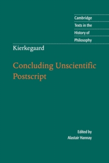 Image for Kierkegaard, Concluding unscientific postscript