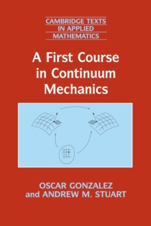 Image for A First Course in Continuum Mechanics