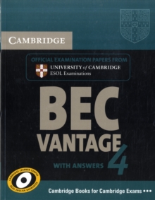 Image for Cambridge BEC 4 Vantage Student's Book with answers