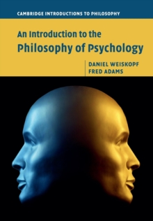 Image for An introduction to the philosophy of psychology