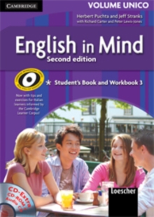 Image for English in Mind Level 3 Student's Book, Workbook with CD Extra, Companion and Revision Book, Italian Edition