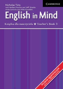 Image for English in Mind Level 3 Teacher's Book Polish Exam edition