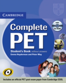 Image for Complete PET  : student's book