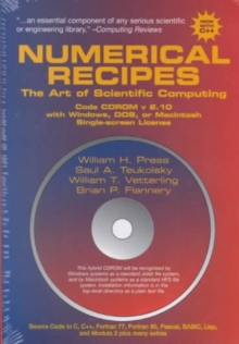 Image for Numerical Recipes Multi-Language Code CD ROM with Windows, DOS, or Macintosh Single-Screen License