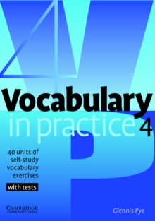 Image for Vocabulary in Practice 4
