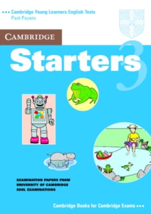 Image for Cambridge Starters 3 Student's Book