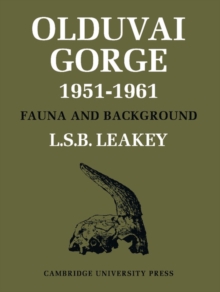 Image for Olduvai Gorge 5 Volume Paperback Set