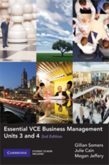 Image for Essential VCE Business Management Units 3 and 4 with CD-ROM