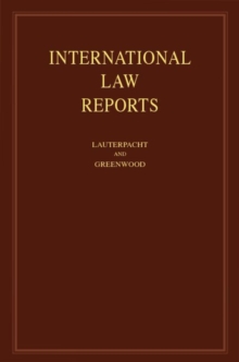International Law Reports