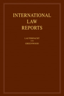 International Law Reports: Volume 137