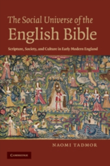 Social Universe of the English Bible