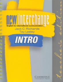 Image for New Interchange Intro Teacher's Edition
