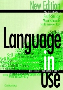 Image for Language in use: Pre-intermediate self-study workbook with answer key