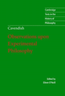 Image for Margaret Cavendish: Observations upon Experimental Philosophy