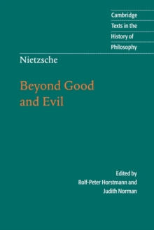 Image for Beyond good and evil  : prelude to a philosophy of the future