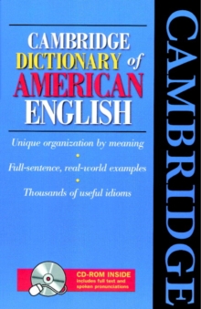 Image for Cambridge Dictionary of American English Book and CD-ROM