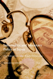 Informality and Monetary Policy in Japan